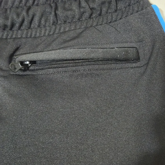 NWT Kangol Mens XXL Black Blue Stripe Track Pants Streetwear Joggers Retro NY - Picture 11 of 13